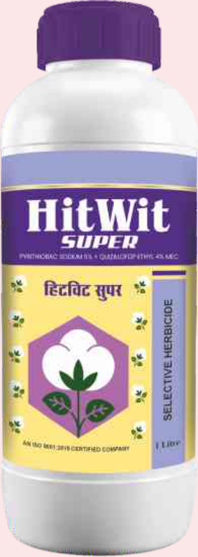 HitWit Super (Pyrithiobac Sodium 6% + Quizalofop Ethyl 4% MEC)