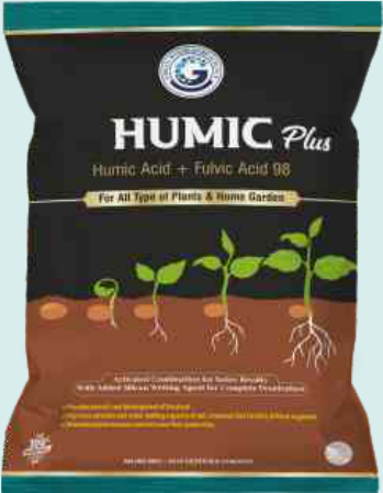 Humic Plus (Humic Acid + Fulvic Acid 98% Water Soluble)